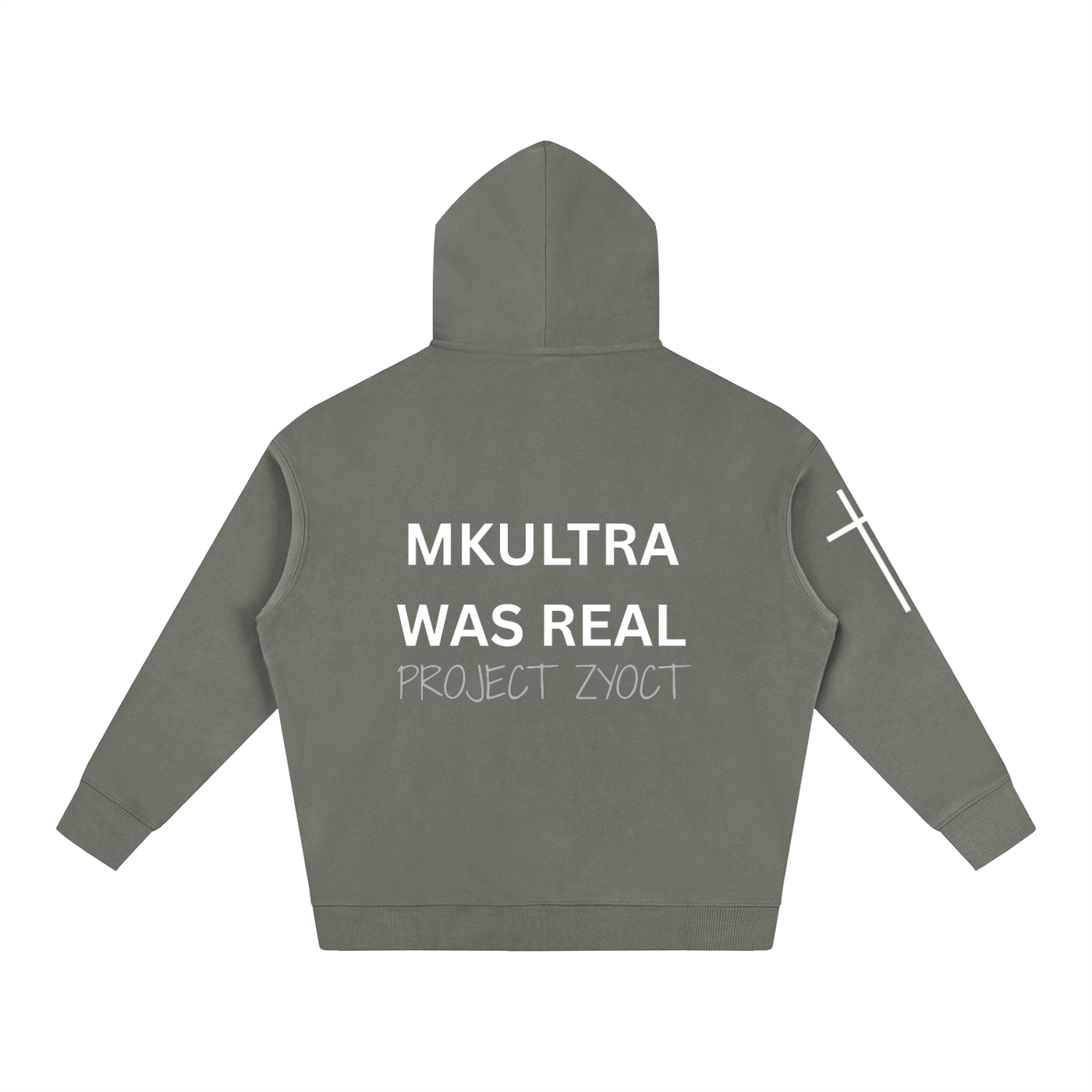 "MKUltra Was Real" Oversize Hoodie