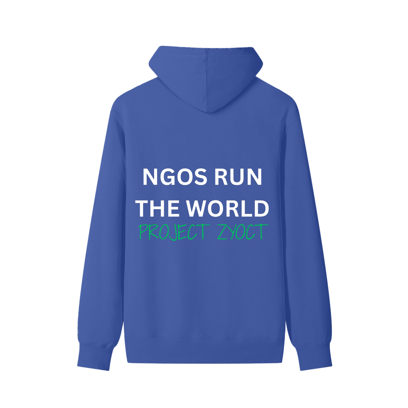 "NGOs Run the World" Classic Cotton Hoodie