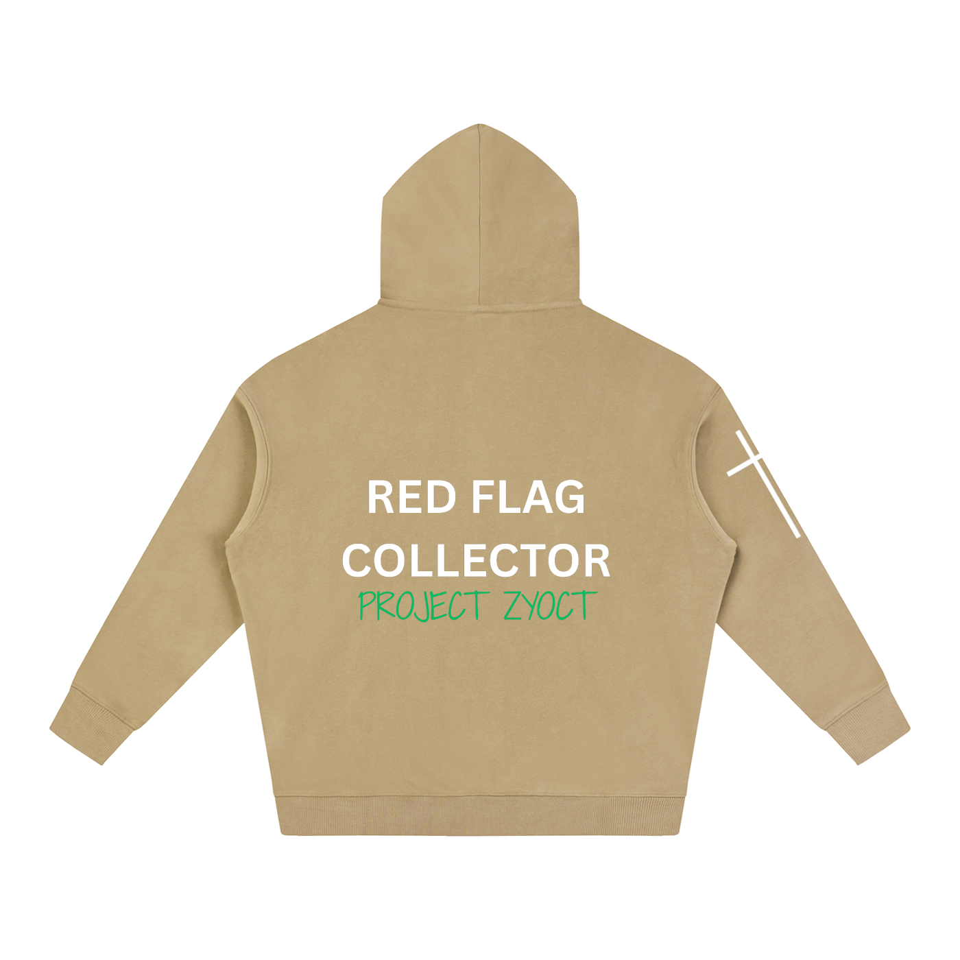 "Red Flag Collector" Oversize Hoodie